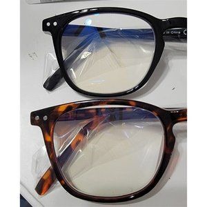 NWT Norperwis 2PR Tortoiseshell & Black LG Round 1.25 Reading Glasses 115223